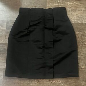Karen Zambos Classic Black Pencil Skirt